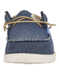 The Hey Dude Shoes Mens Wally Coastline Jute Shoes in Navy