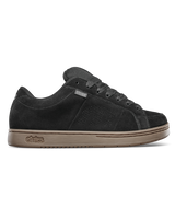 The Etnies Mens Kingpin Shoes in Black & Dark Grey