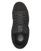 The Etnies Mens Kingpin Shoes in Black & Dark Grey