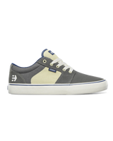 The Etnies Mens Barge Shoes in Grey & Navy