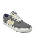 The Etnies Mens Barge Shoes in Grey & Navy