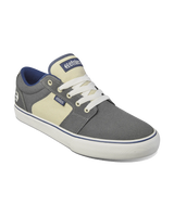 The Etnies Mens Barge Shoes in Grey & Navy