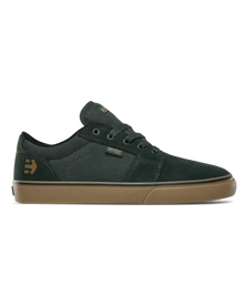 The Etnies Mens Barge LS Shoes in Green & Gum