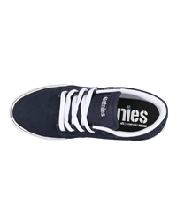 Barge LS Shoes in Navy, White & Blue