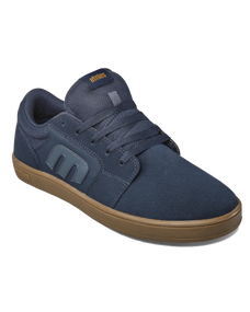 The Etnies Mens Cresta Shoes in Navy & Gum