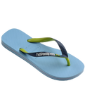 The Havaianas Mens Brazil Mix Flip Flops in Lavender Blue