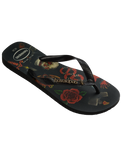 The Havaianas Mens Top Tribo Flip Flops in Black & Black