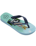 The Havaianas Boys Boys Minecraft Flip Flops in Lavender Blue