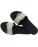 The Havaianas Womens You Trancoso Premium Sandals in Black