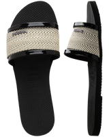 The Havaianas Womens You Trancoso Premium Sandals in Black