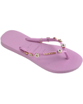 The Havaianas Womens Slim Stylish Flip Flops in Fresh Lavender