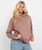 Cornwall Arch Hoodie in Hazy Pink