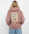 Cornwall Arch Hoodie in Hazy Pink