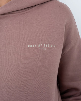 Cornwall Arch Hoodie in Hazy Pink