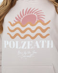 Polzeath Hoodie in Bone