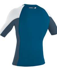 The O'Neill Premium Skins Rash Vest in Ultra Blue, Copen Blue & White
