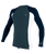 The O'Neill Premium Skins Long Sleeve Rash Vest in Cadet Blue, White & Abyss