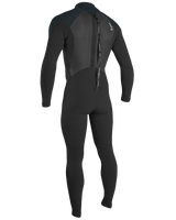 The O'Neill Mens Epic 3/2mm Back Zip Wetsuit in Black, Gunmetal & DayGlo