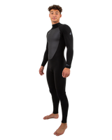 The O'Neill Mens Mens Epic 4/3mm Back Zip Wetsuit in Black