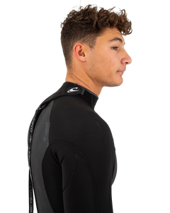 The O'Neill Mens Mens Epic 4/3mm Back Zip Wetsuit in Black