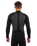 The O'Neill Mens Mens Epic 4/3mm Back Zip Wetsuit in Black