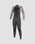 Epic 3/2mm Back Zip Wetsuit in Graphite & Desert Bloom