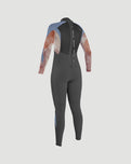 Epic 3/2mm Back Zip Wetsuit in Graphite & Desert Bloom