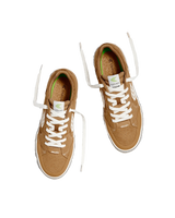 The Cariuma Mens The Vallely Skate Shoe in Camel & Ivory