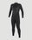 Epic Womens 4/3mm Back Zip Wetsuit in Black