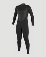 Epic Womens 4/3mm Back Zip Wetsuit in Black