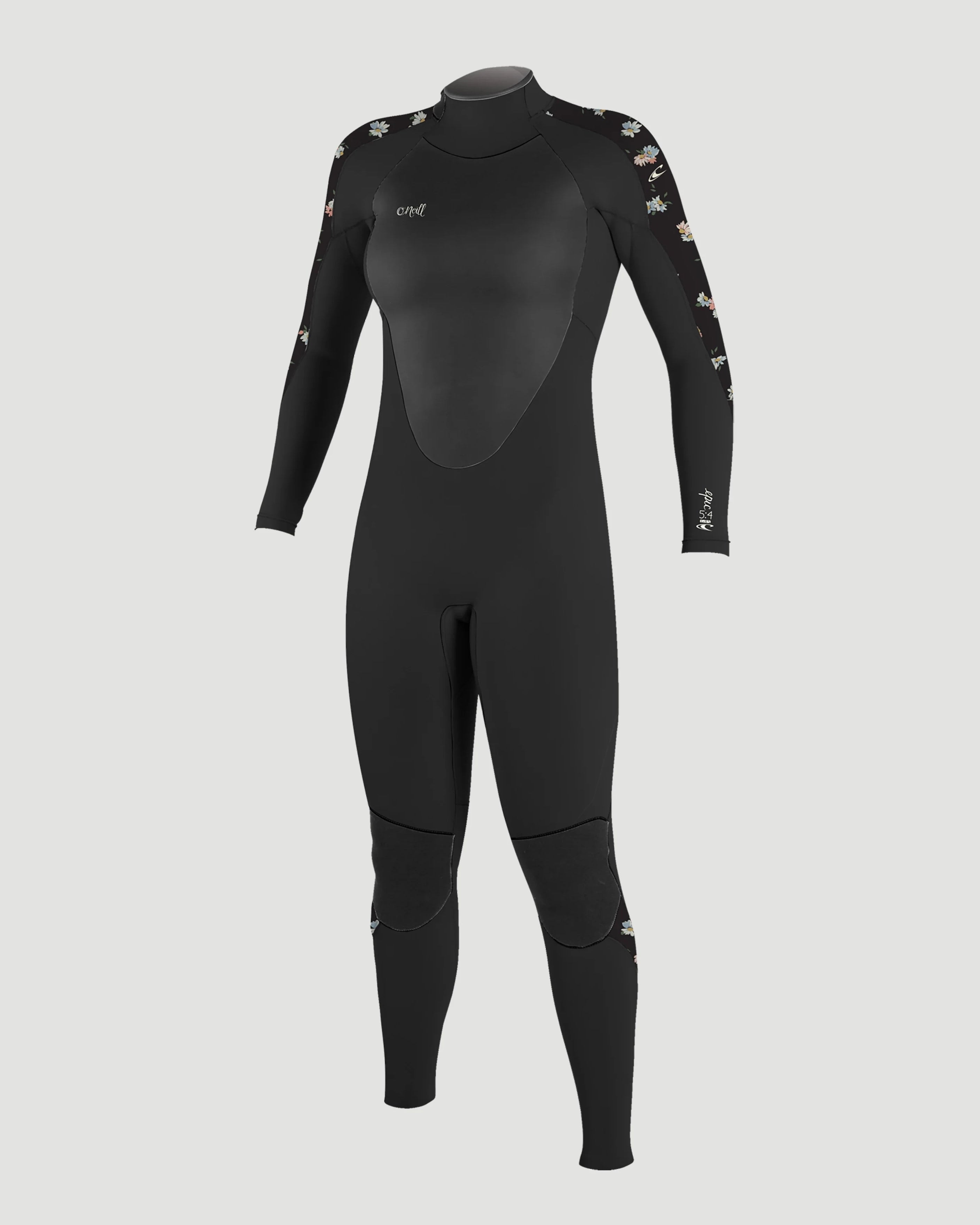 The O'Neill Womens Epic 5/4mm Back Zip Wetsuit in Black | Anns Cottage ...