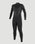 Epic 5/4mm Back Zip Wetsuit in Black & Cindy Daisy