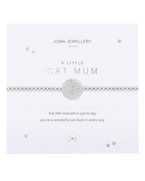 Little Cat Mum Bracelet in Silver