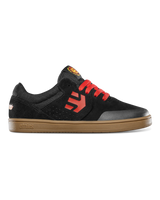 Boys Marana X Santa Cruz Shoes in Black, Red & Gum