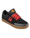 Boys Marana X Santa Cruz Shoes in Black, Red & Gum