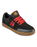 Boys Marana X Santa Cruz Shoes in Black, Red & Gum