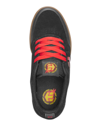 Boys Marana X Santa Cruz Shoes in Black, Red & Gum