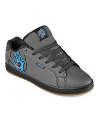 Boys Fader X Santa Cruz Shoes in Dark Grey & Black