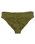 The Seafolly Womens Collective Twist Band Hipster Bikini Bottoms in Avocado