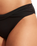 The Seafolly Womens Collective Twist Band Hipster Bikini Bottoms in Black