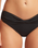 The Seafolly Womens Collective Twist Band Hipster Bikini Bottoms in Black