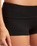 The Seafolly Womens Collective Roll Top Boy Leg Bikini Bottoms in Black