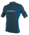 The O'Neill Premium Skins Turtleneck Rash Vest in Cadet Blue & Ultra Blue