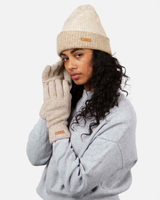 The Barts Womens Witzia Gloves in Light Brown