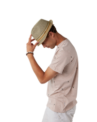 The Barts Mens Fluoriet Hat in Khaki