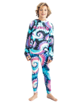 The Hurley Girls Girls Soft Hacci Hoodie in Tie Dye