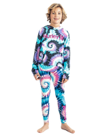 The Hurley Girls Girls Soft Hacci Hoodie in Tie Dye