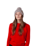 The Barts Womens Aitane Beanie in Heather Grey