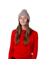 The Barts Womens Aitane Beanie in Heather Grey