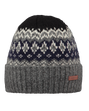 The Barts Mens Gregoris Beanie in Dark Heather